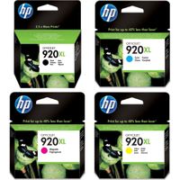Cartuccia stampante HP 920XL (C2N92AE) - 4 colori Alta capacità Multipack