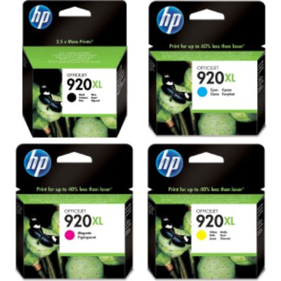 Cartuccia stampante HP 920XL (C2N92AE) - 4 colori Alta capacità Multipack