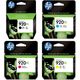 Cartuccia stampante HP 920XL (C2N92AE) - 4 colori Alta capacità Multipack