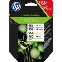 Cartuccia stampante HP 950/951XL (C2P43AE) - 4 colori Alta capacità Multipack