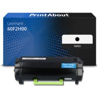 Toner compatibile Lexmark 60F2H00 (602H) - Nero Alta capacità