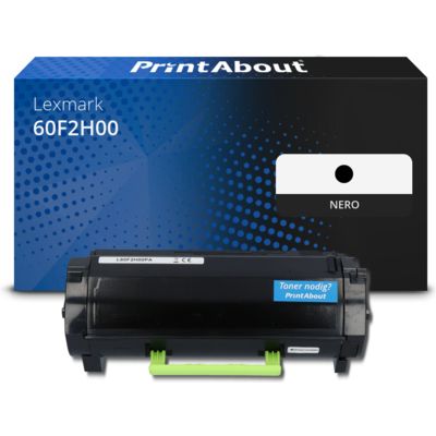 Toner compatibile Lexmark 60F2H00 (602H) - Nero Alta capacità