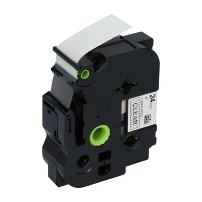 Nastro compatibile Brother TZe-151 - Nero su trasparente (24 mm x 24 mm)
