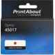 Nastro compatibile Dymo 45017 (S0720570) - Nero su rosso (12 mm)