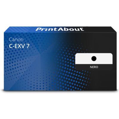 Toner compatibile Canon C-EXV 7 - Nero