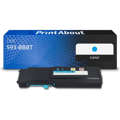 Toner compatibile Dell 593-BBBT (488NH) - Ciano