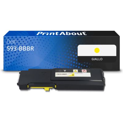 Toner compatibile Dell 593-BBBR (YR3W3) - Giallo