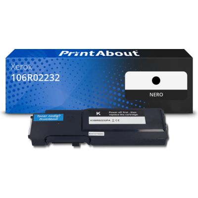 Toner compatibile Xerox 106R02232 - Nero