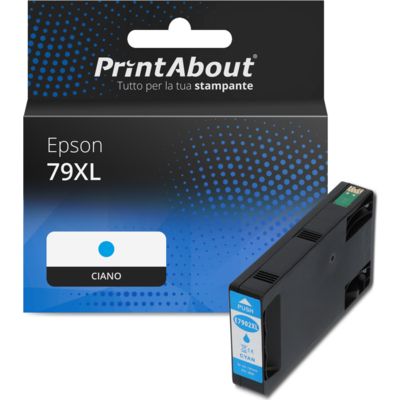 Cartuccia compatibile Epson 79XL (T79024010) - Ciano Alta capacità