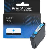 Cartuccia compatibile Epson 27XL (C13T27124012) - Ciano Alta capacità