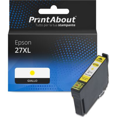 Cartuccia compatibile Epson 27XL (C13T27144012) - Giallo Alta capacità