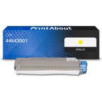 Toner compatibile OKI 44643001 - Giallo