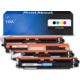 Toner compatibile HP 130A (CF350A) - 4 colori Multipack
