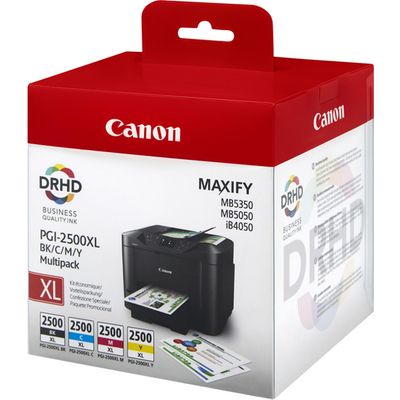 Cartuccia stampante Canon PGI-2500XL BK/C/M/Y - 4 colori Alta capacità Multipack