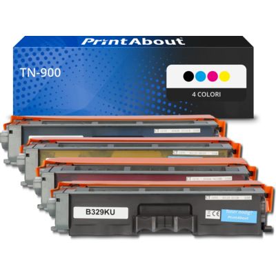 Toner compatibile Brother TN-900 - 4 colori Multipack