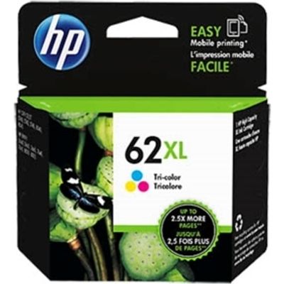 Cartuccia stampante HP 62XL (C2P07AE) - 3 colori Alta capacità