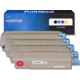 Toner compatibile OKI 43865708 - 4 colori Multipack