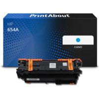 Toner compatibile HP 654A (CF331A) - Ciano