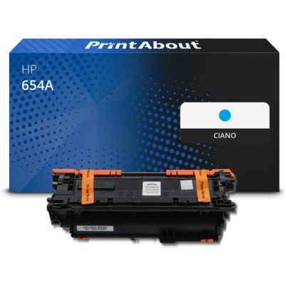 Toner compatibile HP 654A (CF331A) - Ciano