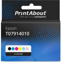 Cartuccia compatibile Epson T07914010 - 6 colori Multipack