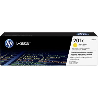 Toner HP 201X (CF402X) - Giallo Alta capacità