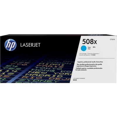 Toner HP 508X (CF361X) - Ciano Alta capacità