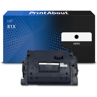 Toner compatibile HP 81X (CF281X) - Nero Alta capacità