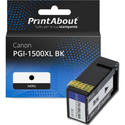 Cartuccia compatibile Canon PGI-1500XL BK - Nero Alta capacità
