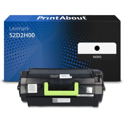 Toner compatibile Lexmark 52D2H00 (522H) - Nero Alta capacità