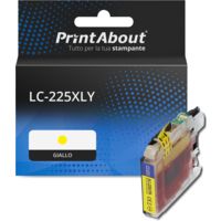 Cartuccia compatibile Brother LC-225XLY - Giallo Alta capacità