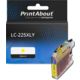 Cartuccia compatibile Brother LC-225XLY - Giallo Alta capacità