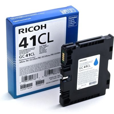 Cartuccia stampante Ricoh GC-41CL (405766) - Ciano