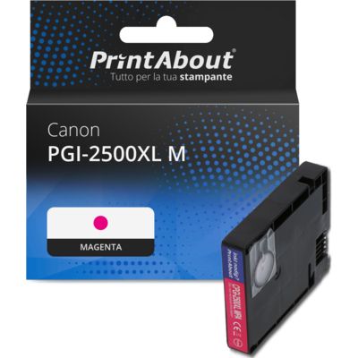 Cartuccia compatibile Canon PGI-2500XL M - Magenta Alta capacità