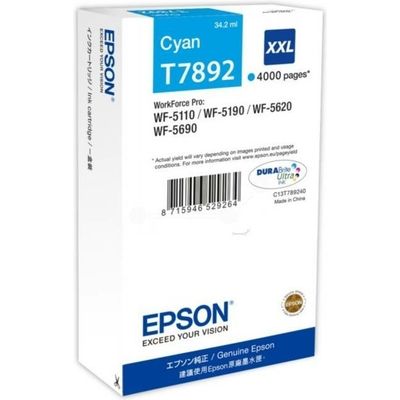 Cartuccia stampante Epson T7892 - C13T789240 - Ciano