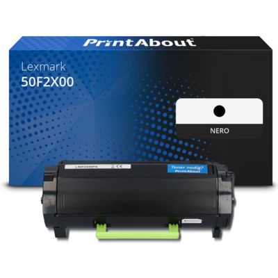 Toner compatibile Lexmark 50F2X00 (502X) - Nero Alta capacità