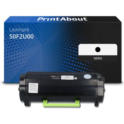 Toner compatibile Lexmark 50F2U00 (502U) - Nero Capacità extra-elevata
