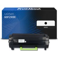 Toner compatibile Lexmark 60F2X00 (602X) - Nero Capacità extra-elevata