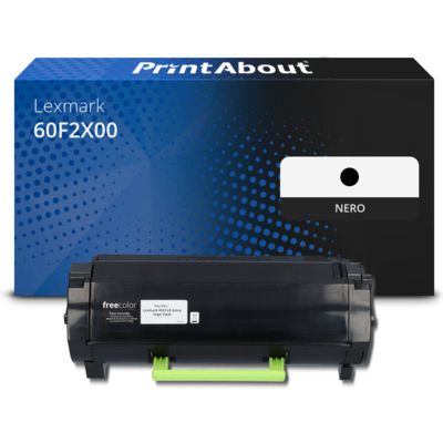 Toner compatibile Lexmark 60F2X00 (602X) - Nero Capacità extra-elevata