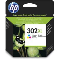 Cartuccia stampante HP 302XL (F6U67AE) - 3 colori Alta capacità