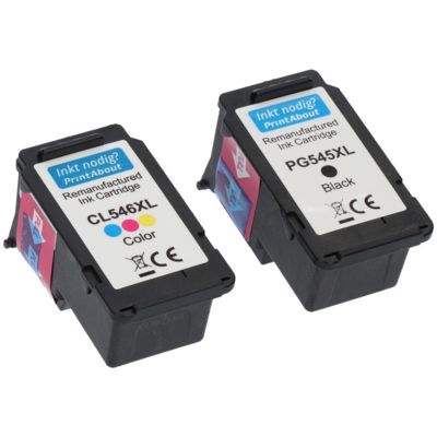 Cartuccia compatibile Canon PG-545XL / CL-546XL - Nero + 3 colori Alta Capacità Multipack