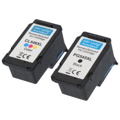 Cartuccia compatibile Canon PG-545XL / CL-546XL - Nero + 3 colori Alta Capacità Multipack