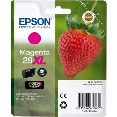 Cartuccia stampante Epson 29XL (C13T29934012) - Magenta Alta capacità