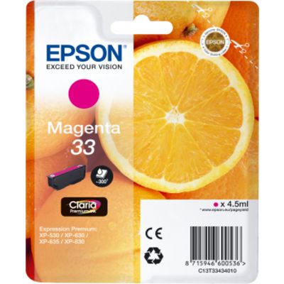 Cartuccia stampante Epson 33 (C13T33434012) - Magenta