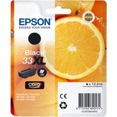 Cartuccia stampante Epson 33XL (C13T33514012) - Nero Alta capacità