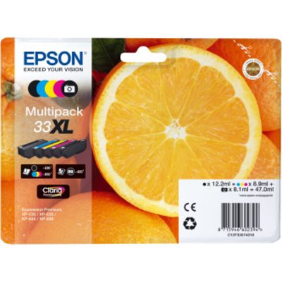 Cartuccia stampante Epson 33XL (C13T33574012) - 5 colori Alta capacità Multipack