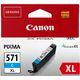 Cartuccia stampante Canon CLI-571C XL - Ciano Alta capacità