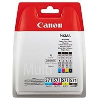 Cartuccia stampante Canon CLI-571BK/C/M/Y - 4 colori Multipack
