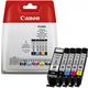 Cartuccia stampante Canon PGI-570 / CLI-571 PGBK/C/M/Y/BK - 5 colori Multipack