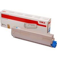 Toner OKI 45862839 - Ciano