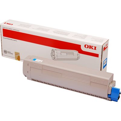 Toner OKI 45862816 - Ciano